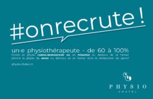 Lire la suite à propos de l’article on recrute un·e physio